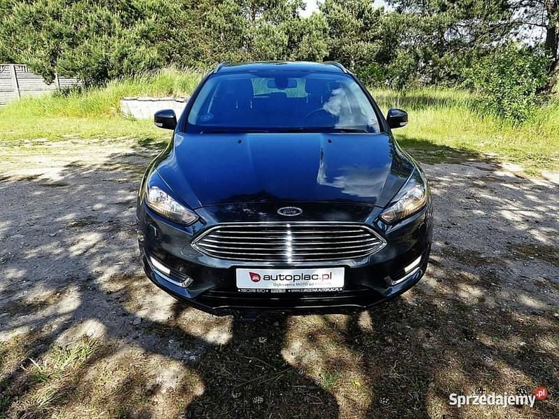 Szary Używany 2016 Ford Focus Titanium Kombi | 23 990 zł (Dobra cena) - Obraz 1/4