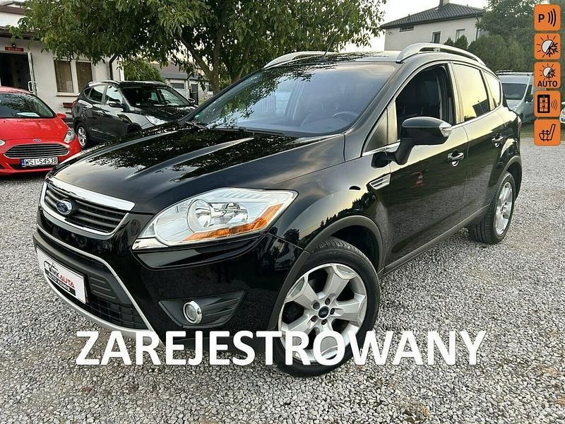 Czarny Używany 2010 Ford Kuga SUV | 28 900 zł (Uczciwa cena) - Obraz 1/4
