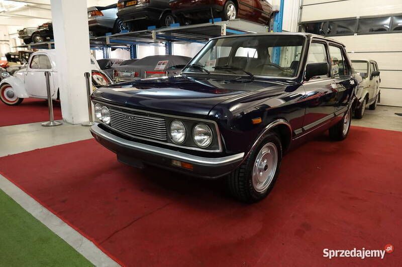 Granatowy Używany 1979 Fiat 132 Sedan/Limuzyna | 40 000 zł - Obraz 1/4