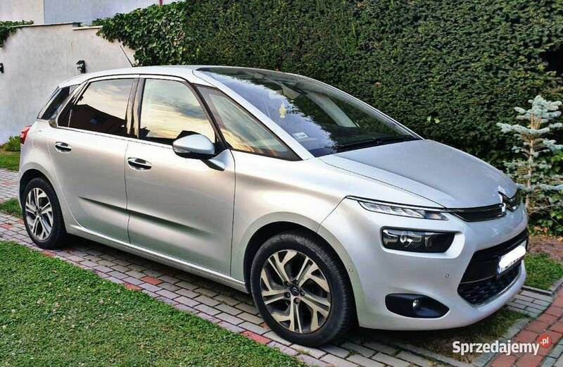 Srebrny Używany 2014 Citroën C4 Picasso Minivan | 29 900 zł (Uczciwa cena) - Obraz 1/4
