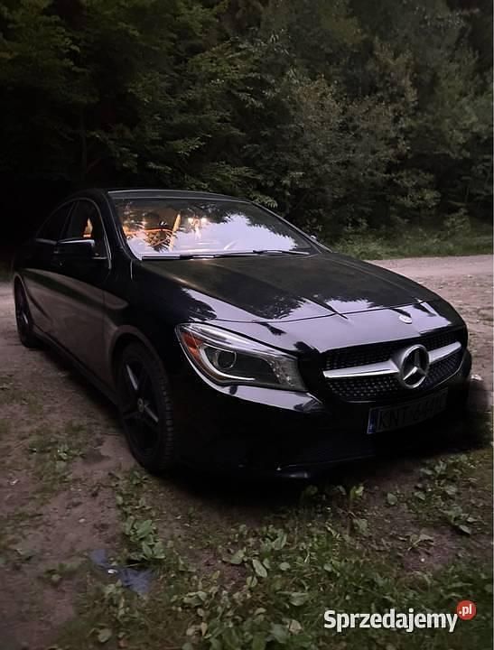 Czarny Używany 2014 Mercedes CLA250 Sedan/Limuzyna | 70 000 zł - Obraz 1/4