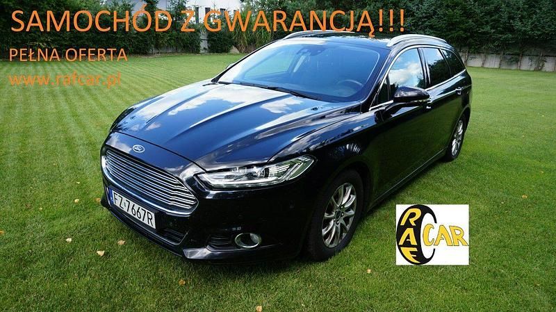 Czarny Używany 2016 Ford Mondeo Kombi | 45 999 zł (Dość drogi) - Obraz 1/4