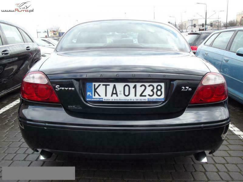 Używany Jaguar S-Type S 207 KM (152 kW) 2004 Czarny Sedan/Limuzyna