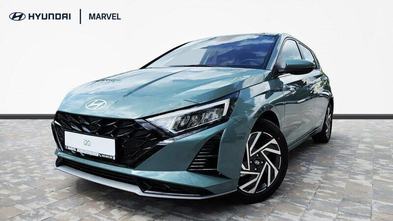 Zielony (metalik) Nowe 2024 Hyundai i20 Hatchback | 76 300 zł (Dobra cena) - Obraz 1/4