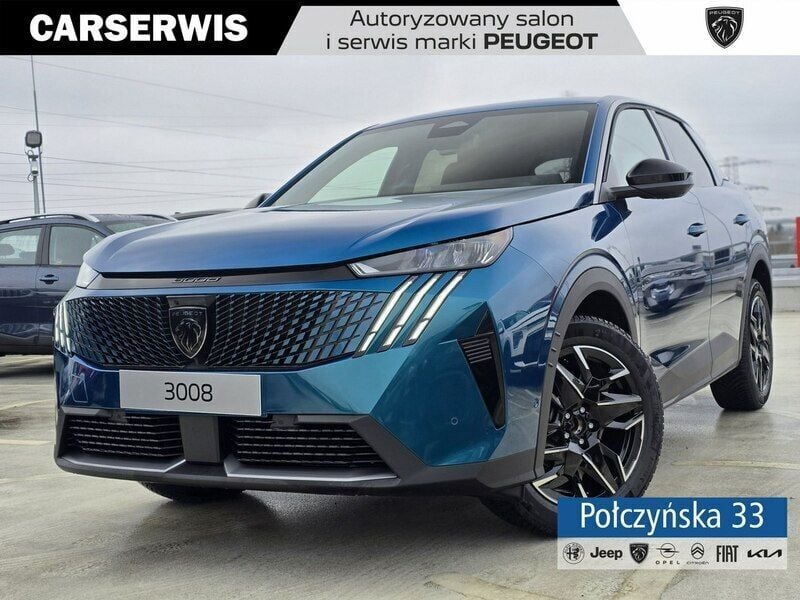Niebieski (metalik) Nowe 2024 Peugeot 3008 SUV | 148 890 zł (Drogi) - Obraz 1/4