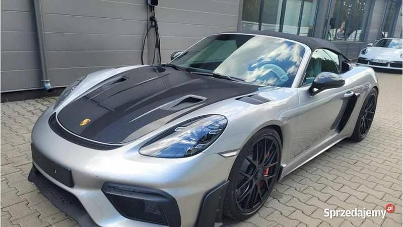 Srebrny Nowe 2024 Porsche 718 Spyder Kabriolet | 590 400 zł - Obraz 1/4
