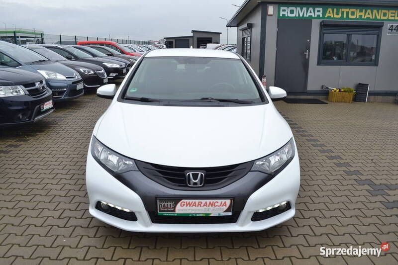 Biały Używany 2013 Honda Civic Hatchback | 30 900 zł (Uczciwa cena) - Obraz 1/4