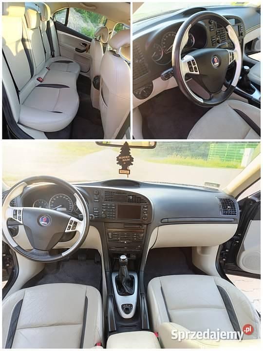 Używany Saab 9-3 Vector 2005 Czarny Sedan/Limuzyna