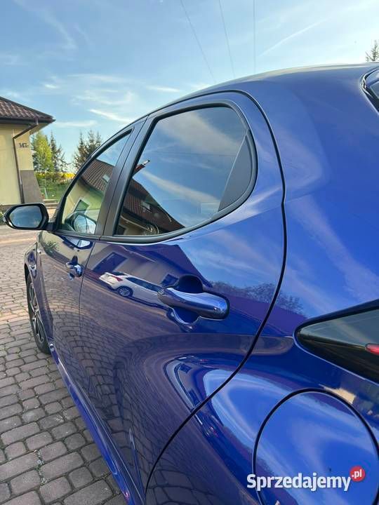 Niebieski Używany 2021 Toyota Yaris Hybrid Hatchback | 74 000 zł (Uczciwa cena) - Obraz 1/4