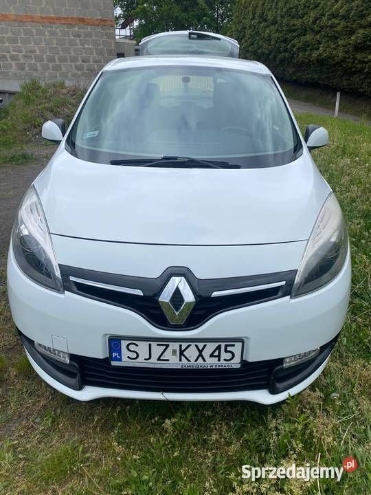 Biały Używany 2013 Renault Scénic III Minivan | 11 990 zł (Dobra cena) - Obraz 1/4