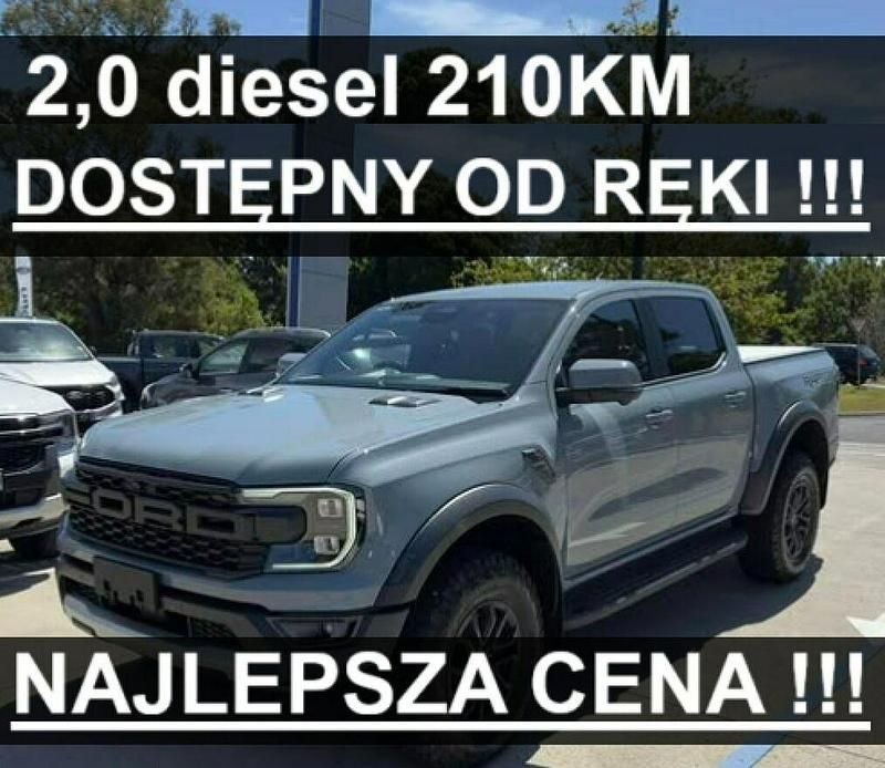 Szary Nowe 2025 Ford Ranger Raptor Pickup | 259 530 zł (Uczciwa cena) - Obraz 1/4