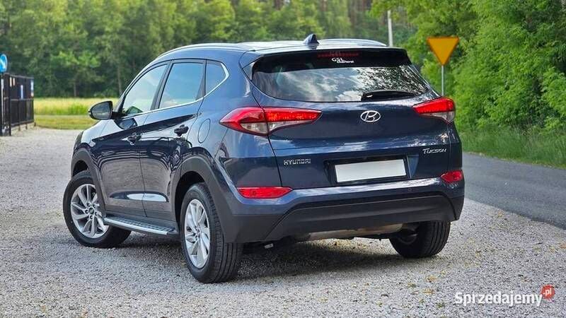 Niebieski Używany 2018 Hyundai Tucson SUV | 67 900 zł (Dobra cena) - Obraz 1/4