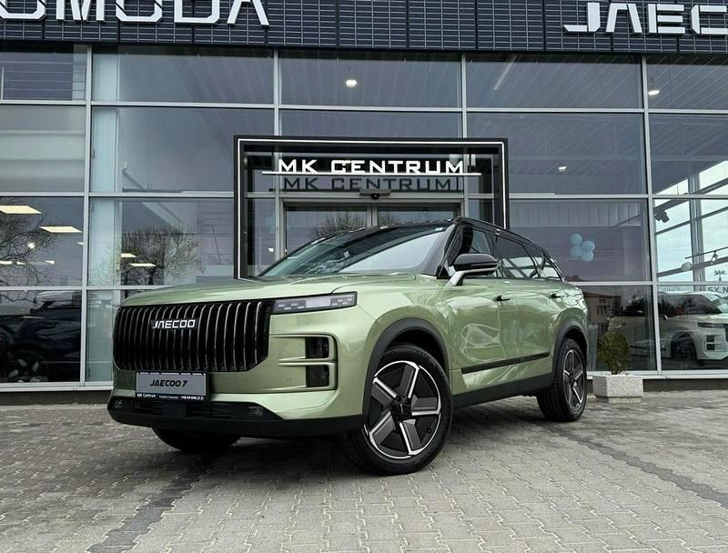 Zielony ciemny (metalik) Używany 2024 Jaecoo 7 SUV | 127 900 zł (Super Cena) - Obraz 1/4