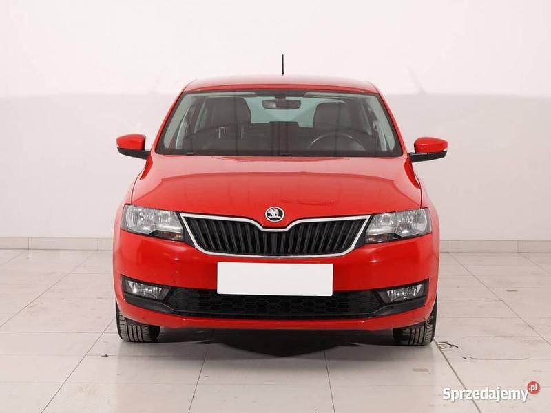 Używany Skoda Rapid 110 KM (80 kW) 2018 Czerwony Hatchback