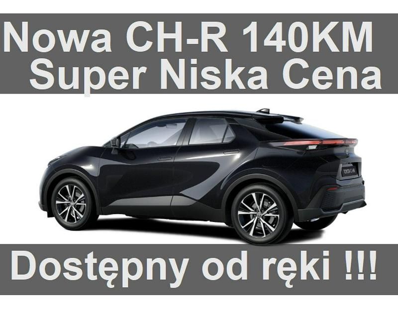 Czarny (metalik) Nowe 2025 Toyota C-HR+ Style SUV | 131 900 zł - Obraz 1/4