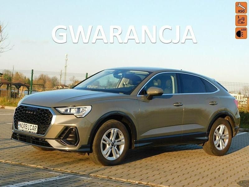 Szary Używany 2021 Audi Q3 Advanced Plus SUV | 91 111 zł (Super Cena) - Obraz 1/4