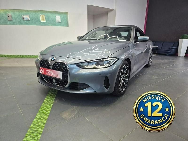 Używany BMW 430 Cabriolet Sport Line 258 KM (189 kW) 2021 Srebrny Kabriolet