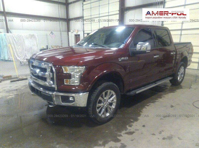 Czerwony Używany 2017 Ford F-150 Pickup | 152 000 zł - Obraz 1/4