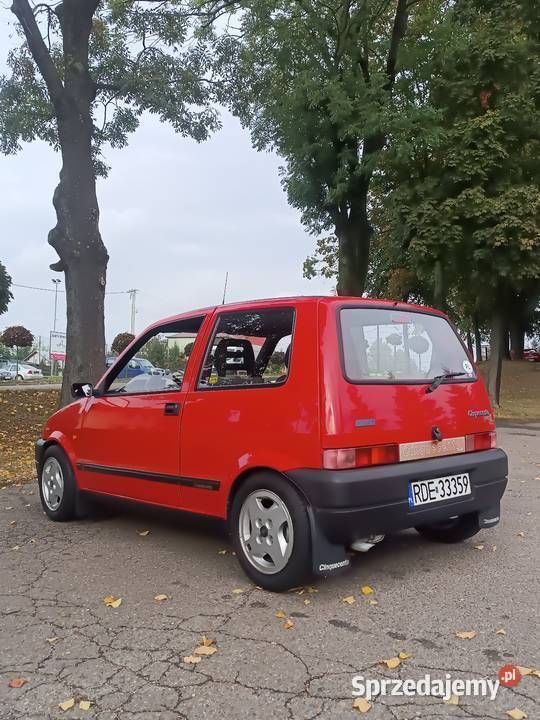 Czerwony Używany 1997 Fiat Cinquecento Young Hatchback | 2700 zł - Obraz 1/4