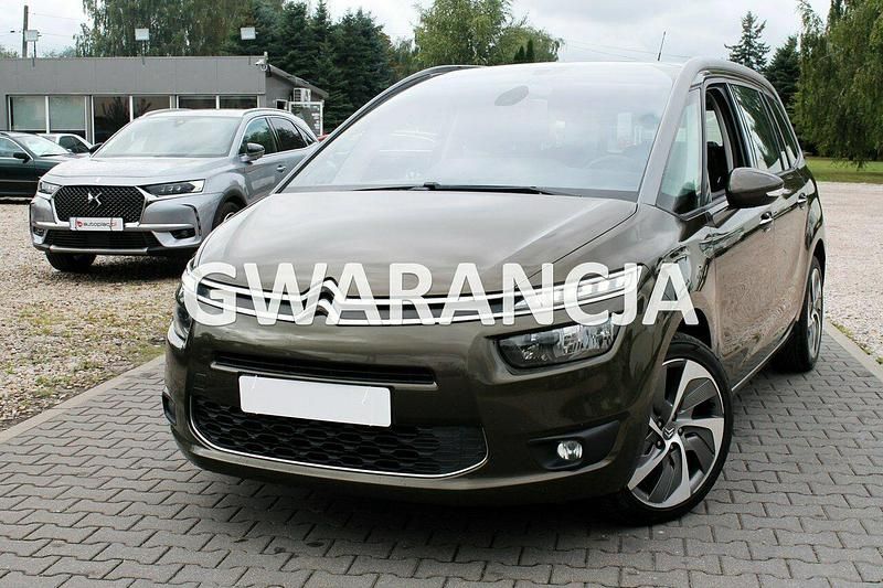 Brązowobeżowy Używany 2014 Citroën Grand C4 Picasso Minivan | 36 999 zł (Dość drogi) - Obraz 1/4