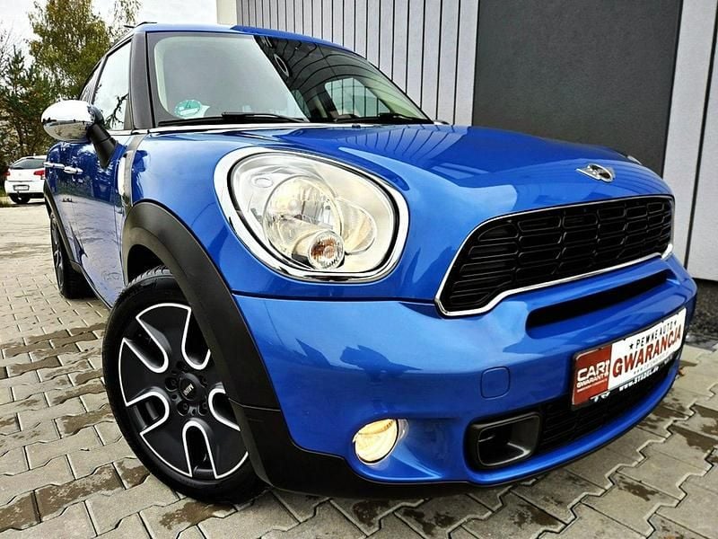 Niebieski jasny (metalik) Używany 2012 Mini Countryman SUV | 34 999 zł (Uczciwa cena) - Obraz 1/4