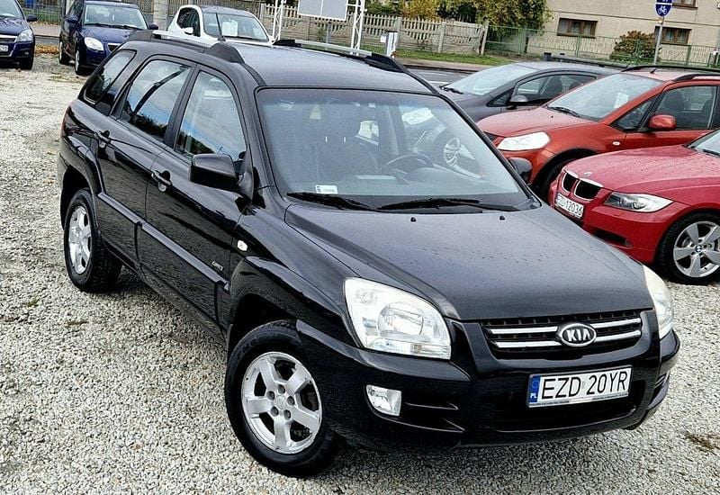 Czarny (metalik) Używany 2006 Kia Sportage 2 SUV | 18 800 zł (Drogi) - Obraz 1/4