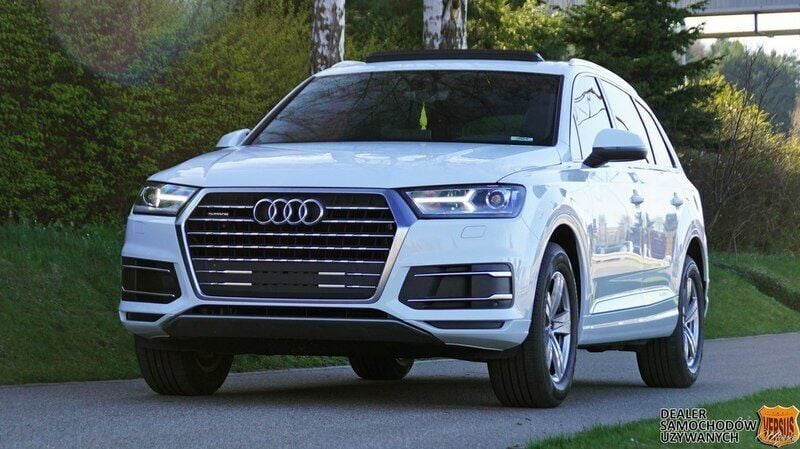Biały Używany 2019 Audi Q7 SUV | 118 000 zł (Super Cena) - Obraz 1/4