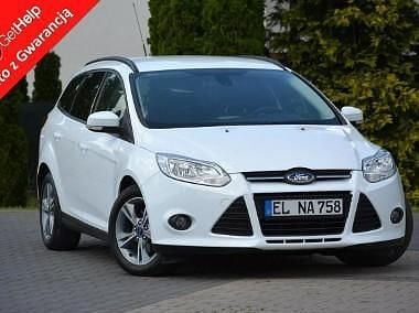 Biały Używany 2014 Ford Focus Kombi | 20 900 zł (Dobra cena) - Obraz 1/4