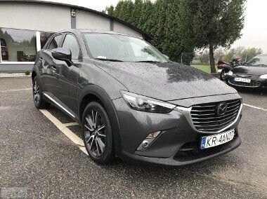 Szary Używany 2017 Mazda CX-3 SUV | 76 900 zł (Drogi) - Obraz 1/4