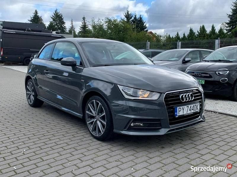 Szary Używany 2015 Audi A1 S-Line Hatchback | 39 450 zł (Dobra cena) - Obraz 1/4