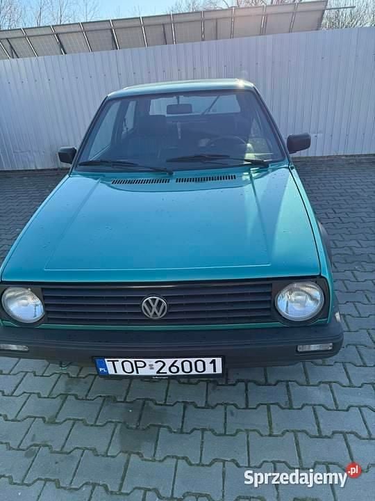 Zielony Używany 1990 VW Golf II Hatchback | 9400 zł - Obraz 1/4