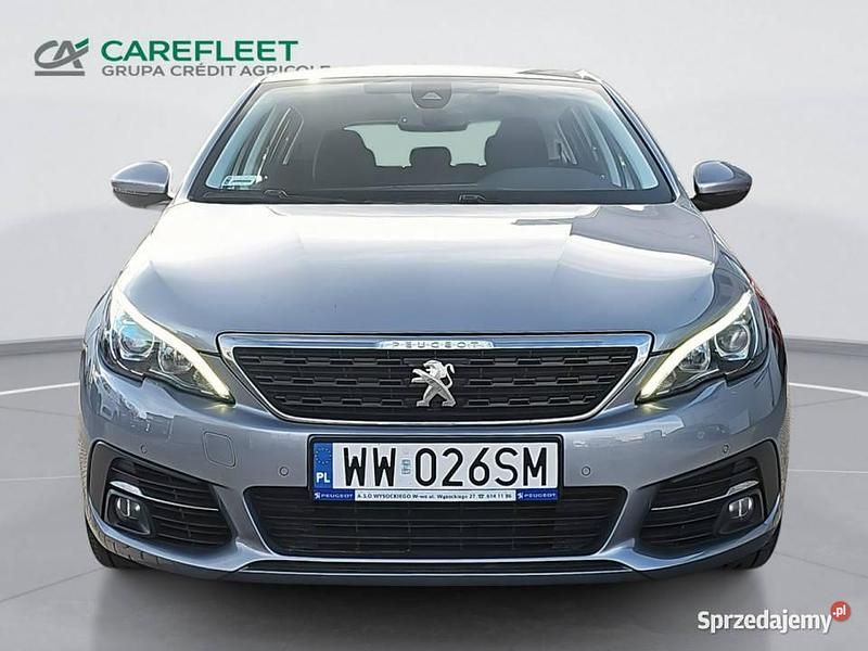 Srebrny Używany 2020 Peugeot 308 Business-Line Hatchback | 42 600 zł (Dobra cena) - Obraz 1/4