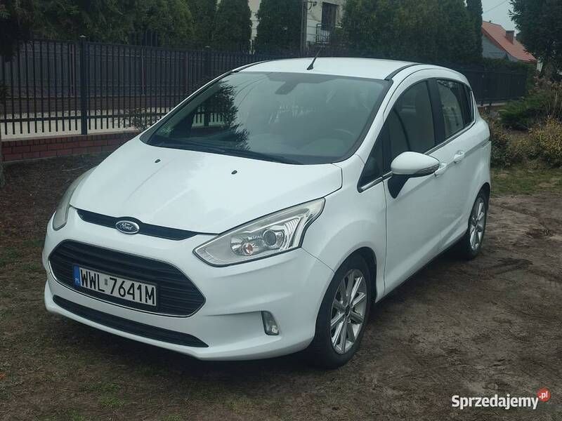 Biały Używany 2016 Ford B-MAX Titanium Minivan | 29 800 zł (Uczciwa cena) - Obraz 1/4