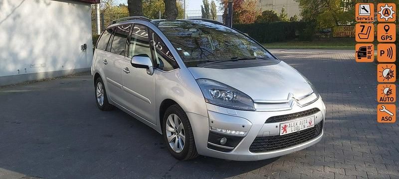 Srebrny (metalik, perła) Używany 2011 Citroën Grand C4 Picasso Minivan | 21 700 zł (Uczciwa cena) - Obraz 1/4