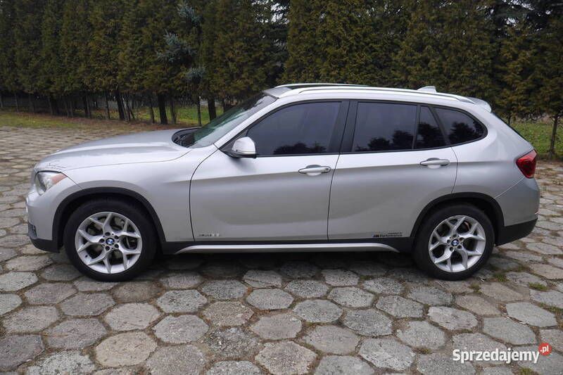 Srebrny Używany 2014 BMW X1 SUV | 39 900 zł - Obraz 1/4
