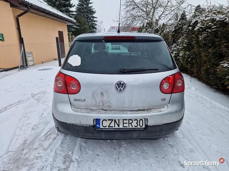 Używany VW Golf V 2007 Srebrny Hatchback