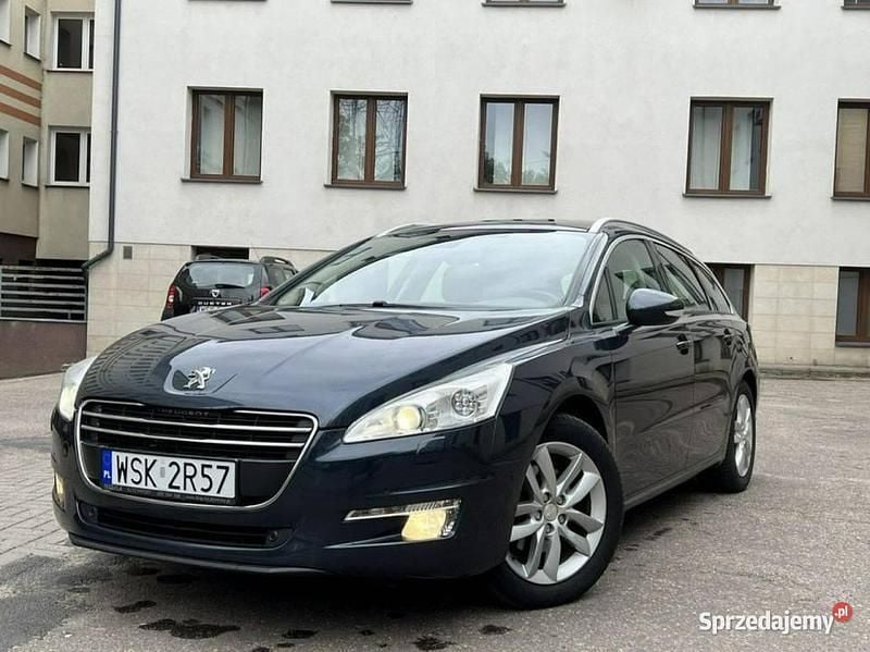Niebieski Używany 2011 Peugeot 508 Kombi | 20 900 zł (Dość drogi) - Obraz 1/4