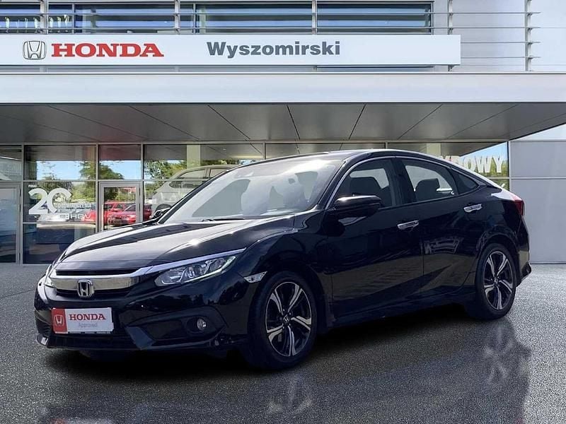 Crystal black p. Używany 2019 Honda Civic Elegance Sedan/Limuzyna | 85 900 zł (Uczciwa cena) - Obraz 1/4