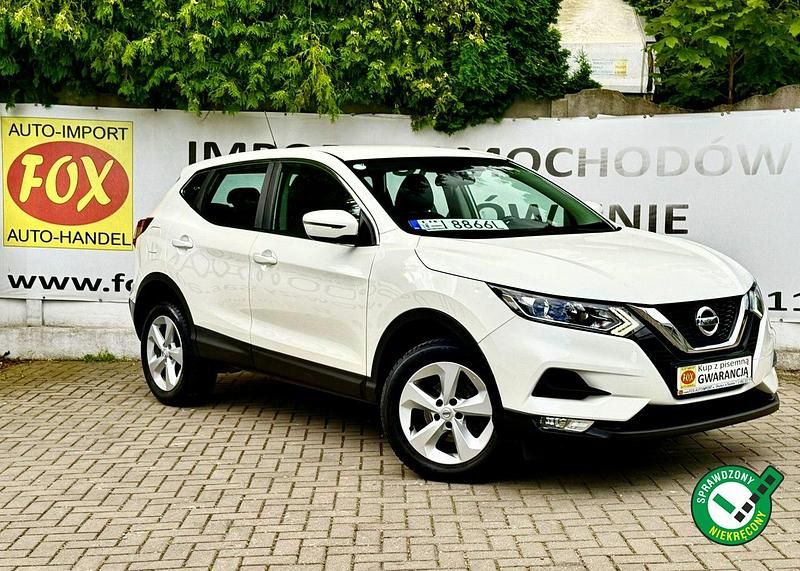 Biały Używany 2019 Nissan Qashqai SUV | 72 900 zł (Uczciwa cena) - Obraz 1/4