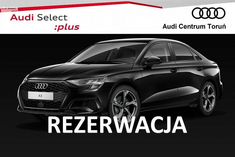 Czarny (metalik) Używany 2021 Audi A3 Sedan/Limuzyna | 143 900 zł - Obraz 1/1
