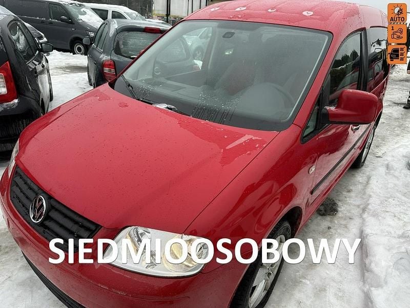 Używany VW Caddy 140 KM (102 kW) 2008 Czerwony Minivan