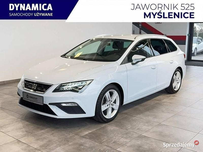 Używany Seat Leon FR 130 KM (95 kW) 2020 Biały Kombi