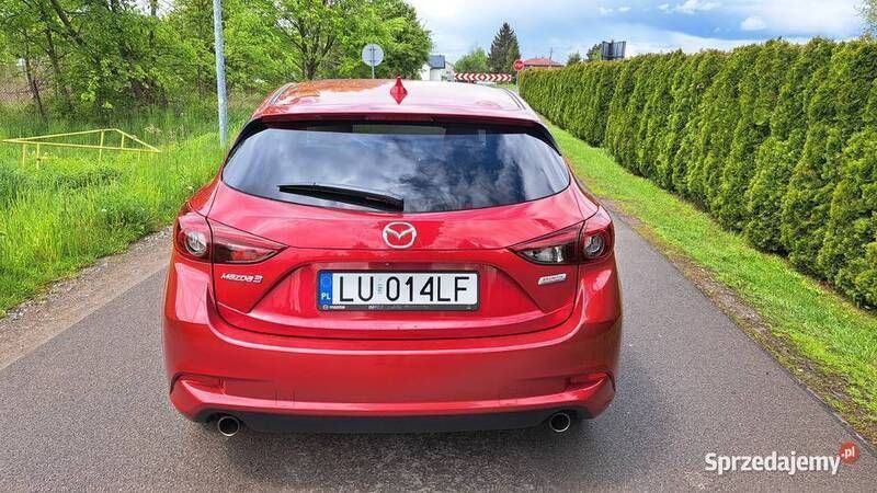 Czerwony Używany 2018 Mazda 3 Touring Hatchback | 59 900 zł (Dobra cena) - Obraz 1/4