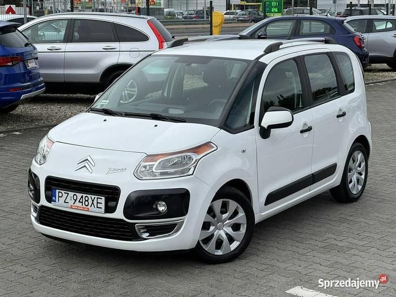 Biały Używany 2011 Citroën C3 Picasso Minivan | 14 900 zł (Dobra cena) - Obraz 1/4
