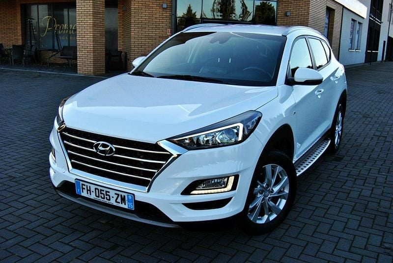Biały Używany 2019 Hyundai Tucson SUV | 76 900 zł (Dobra cena) - Obraz 1/4