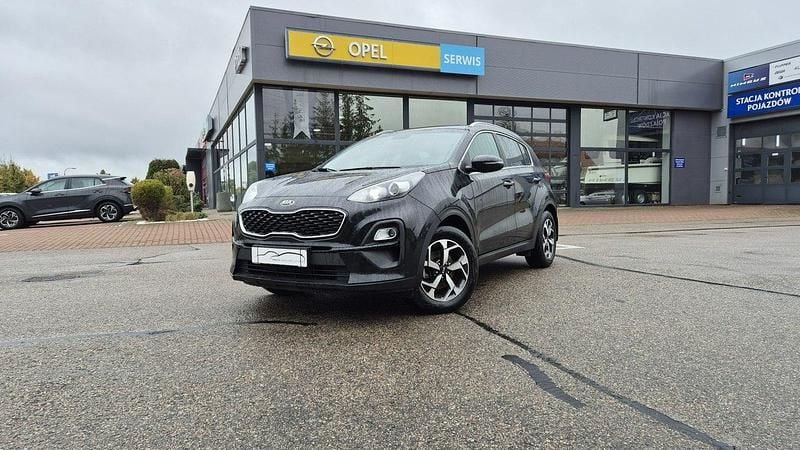 Czarny Używany 2021 Kia Sportage 2 SUV | 84 900 zł (Uczciwa cena) - Obraz 1/4