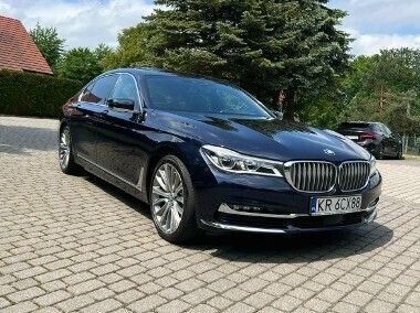 Używany BMW 740L 320 KM (235 kW) 2017 Granatowy Sedan/Limuzyna