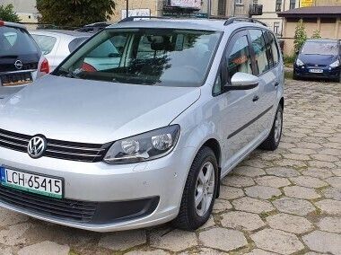 Srebrny Używany 2011 VW Touran Comfortline Minivan | 22 700 zł (Uczciwa cena) - Obraz 1/4