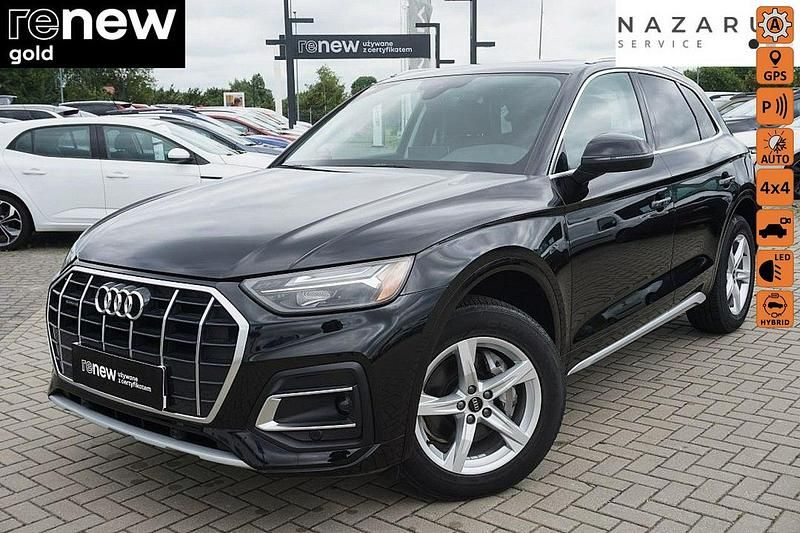 Czarny Używany 2021 Audi Q5 Premium SUV | 209 900 zł - Obraz 1/4