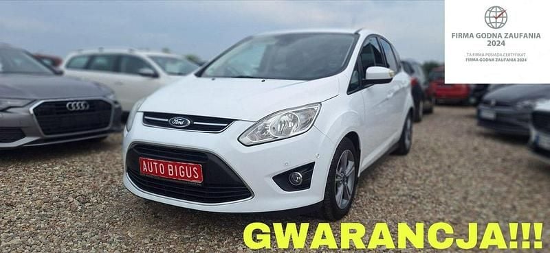 Biały Używany 2014 Ford C-MAX Minivan | 23 900 zł (Dobra cena) - Obraz 1/4